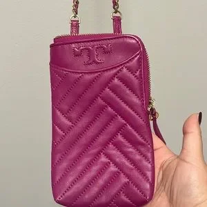 Tory Burch Alexa Phone Crossbody in Hot Pink Brand New Never used